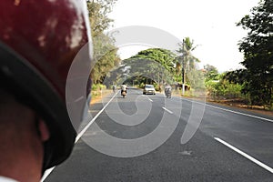 motorcycle traffic in india