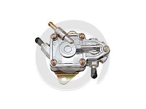 Motorcycle vacuum fuel pump top view