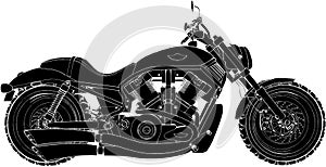 Motorcycle Vector 01