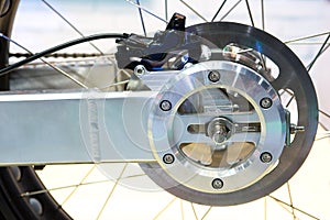 Motorcycle Wheel with Disc Brake Disc