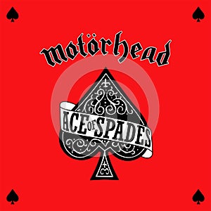 Motorhead band 1980 vector logo illustration.