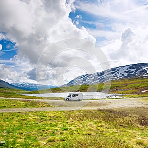 Motorhome in Norway