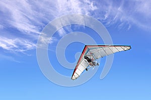 Motorized hang glider photo