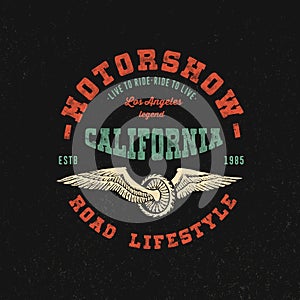 Motorshow California. Hand crafted