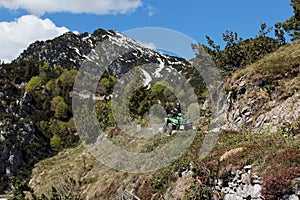 Motorsport - With the ATV in the mountains