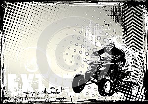 Motorsport grunge background