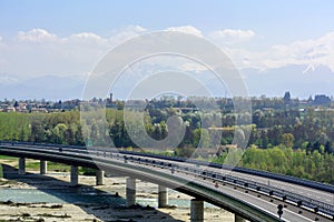 Motorway bridge