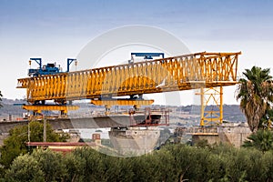 Motorway Bridge Construction