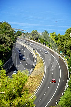 Motorway in Italy