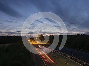 Motorway Light Trails