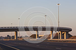 Motorway road infrastructure