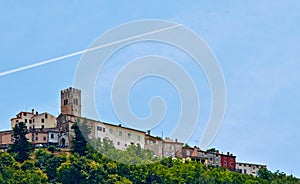 Motovun - Small town on the hill in Istria, Croatia.