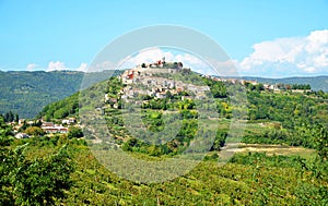 Motovun town, Croatia.