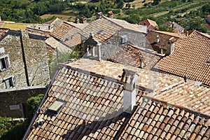 Motovun town, istria