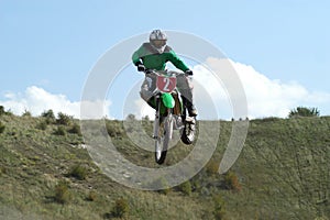 motoX jumping