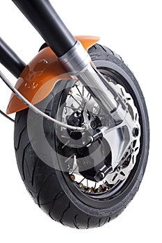 Motrocycle Brake Close Up