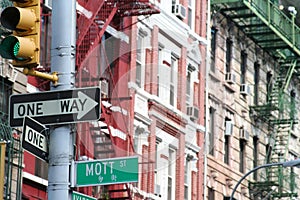 Mott Street, Manhattan photo