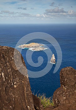 Motu Nui islet near Easter Island photo