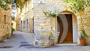 Mougins village, French riviera.