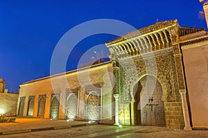 Moulay Ismail Mausoleum at Meknes, Morocco