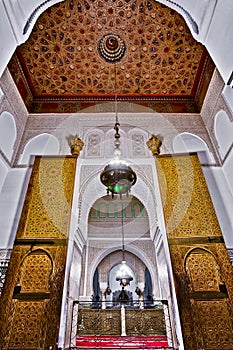 Moulay Ismail Mausoleum at Meknes, Morocco