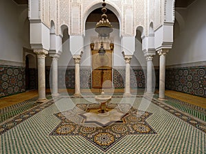 Moulay Ismail Mausoleum at Meknes, Morocco