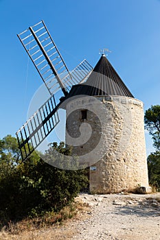 Moulin de Daudet in Fontvieille / Provence France photo