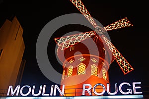 Moulin Rouge in Paris