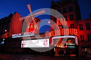 Moulin Rouge in Paris