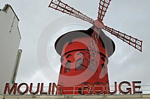 Moulin Rouge, Paris, France