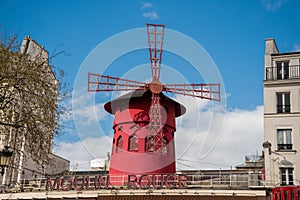 Moulin Rouge from Paris, France is the most famous cabaret in the world,