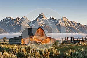 Moulton Barn in the Grand Teton, WY