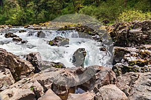 Moulton Falls on the East Fork Lewis River