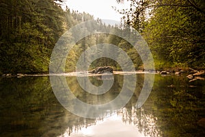 Moulton Falls Regional Park in Yacolt, Washington