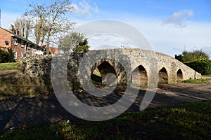 Moulton, UK Roman old Bridge