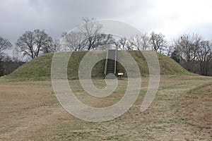 Mound B of Etowah Indian Mounds photo