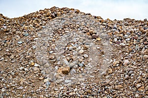 Mound of stones