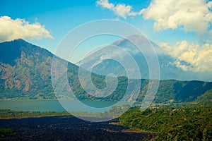 Mount Abang & Mount Agung photo