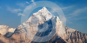 Mount Ama Dablam on the way to Mount Everest Base Camp