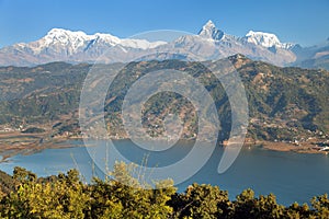 Mount Annapurna, Nepal Himalayas mountains