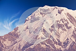 Mount Annapurna South at Dawn, Nepal
