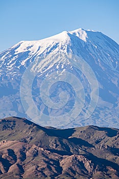 Mount Ararat, Agri Dagi, mountain, volcano, Igdir, Turkey, Middle East, nature, landscape, aerial view, Noah, Ark