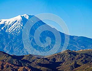 Mount Ararat, Agri Dagi, mountain, volcano, Igdir, Turkey, Middle East, nature, landscape, aerial view, Noah, Ark photo