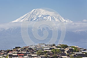 Mount Ararat, view from Yerevan, Armenia