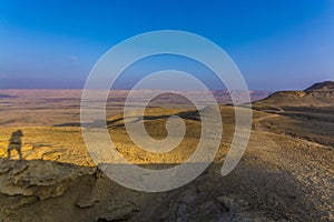 Mount Ardon and Ramon crater scenery