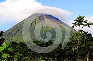 Mount Arenal Volcano in Costa Rica photo