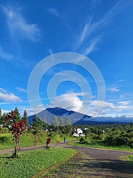 Mount Arjuna in Malang