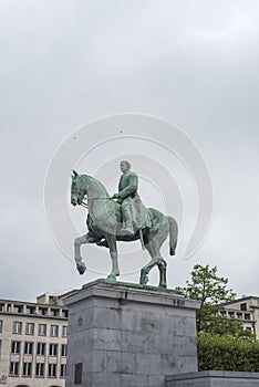 The Mount of the Arts in Brussels, Belgium