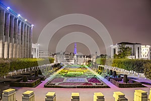 The Mount of the Arts in Brussels, Belgium.