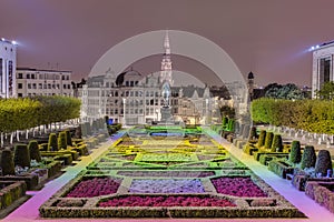 The Mount of the Arts in Brussels, Belgium.